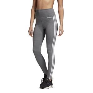 NWOT Adidas High Rise 3-Stripe Leggings
